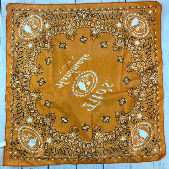 Tito's Handmade Vodka Orange White Bandana - Picture 9 of 10